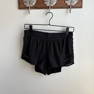 Lululemon Hottie Hot Women's Black Athletic Shorts